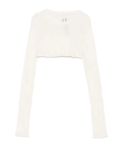 RICK OWENS CROPPED T-SHIRT