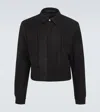 RICK OWENS CROPPED VIRGIN WOOL JACKET