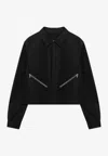 Rick Owens Tour Alice Shirt Jacket In Black