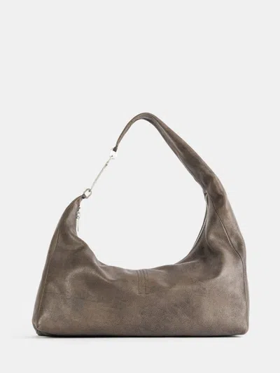 Rick Owens Crossbody Bag Woman Color Black In Brown