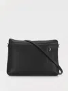 Rick Owens Adjustable Strap Leather Shoulder Bag In Black