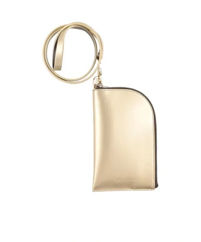 Rick Owens Crossbody Wallets In Nude