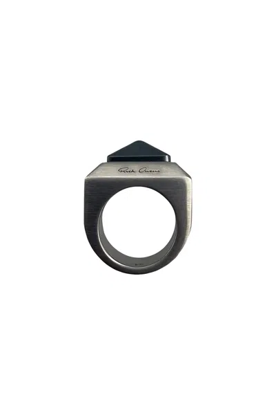 Rick Owens Crystal Pyramid Ring