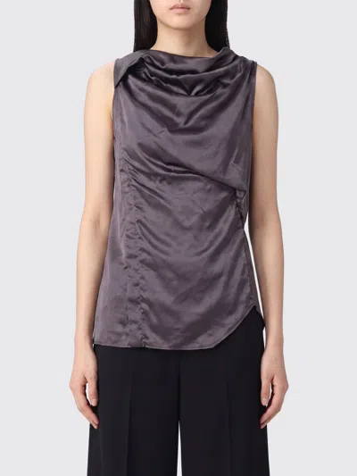 Rick Owens キュプラ トップ In Gray