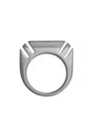 Rick Owens Cut Beveled Ring
