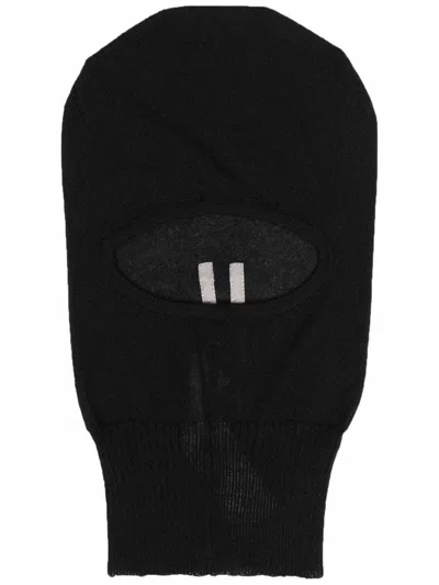 RICK OWENS RICK OWENS PASSAMONTAGNA BALACLAVA CUT-OUT BEANIE