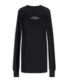 Rick Owens Long-sleeved T-shirt In Black