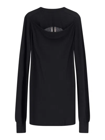 Rick Owens T-shirts And Polos In Black
