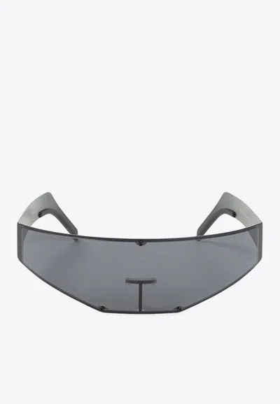 RICK OWENS CYCLOPS METAL SUNGLASSES