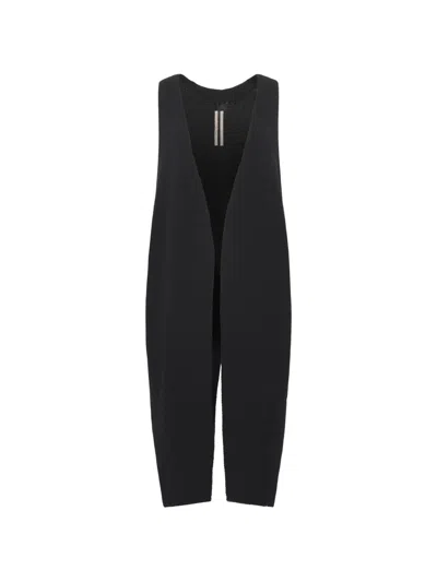 Rick Owens Cyclops Oversized Coat In Black