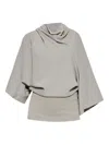 Rick Owens Top With A Decorative Neckline In Multi