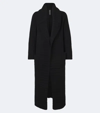 Rick Owens Dafne Cashmere And Silk Cardigan In Black