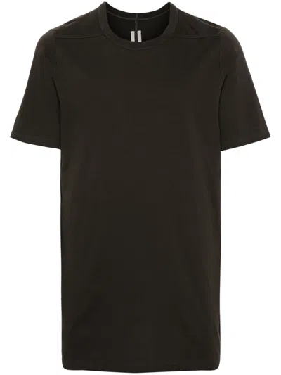 RICK OWENS DARK BROWN CLASSIC T-SHIRT