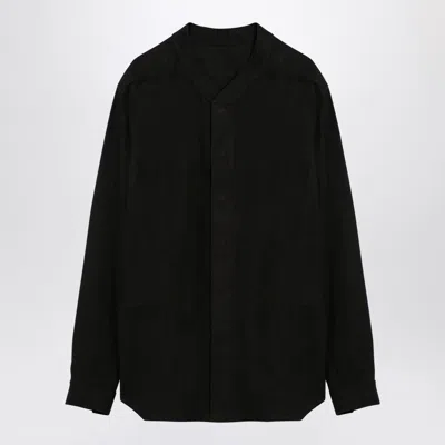 Rick Owens Dark Green Cotton Shirt Men