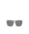 Rick Owens Davis Oversized Sunglasses In Gray