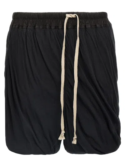 RICK OWENS DBL LONG BOXERS BERMUDA SHORTS