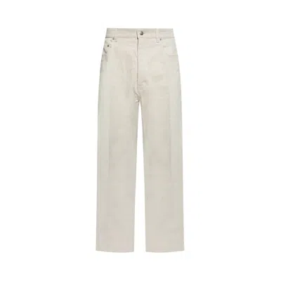 Pre-owned Rick Owens Denim Geth Jeans 'dinge' | Grey | Men's Size 32
