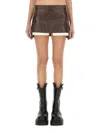 Rick Owens Denim Skirt
