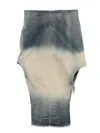 Rick Owens Denim Top In Blue