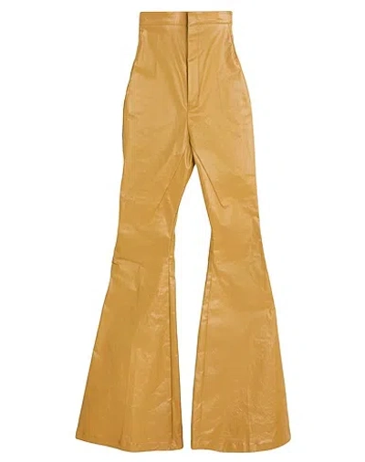 Rick Owens Denim Trousers In Brown