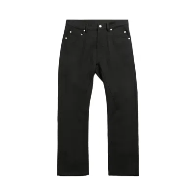 Pre-owned Rick Owens Detroit Cut Pants 'black' | Women's Size 44