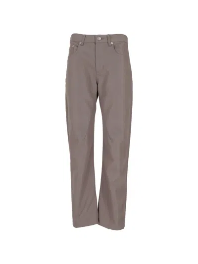 Rick Owens Detroit Cut Trousers In Gray