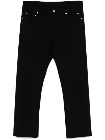 Rick Owens Detroit Trousers In Black