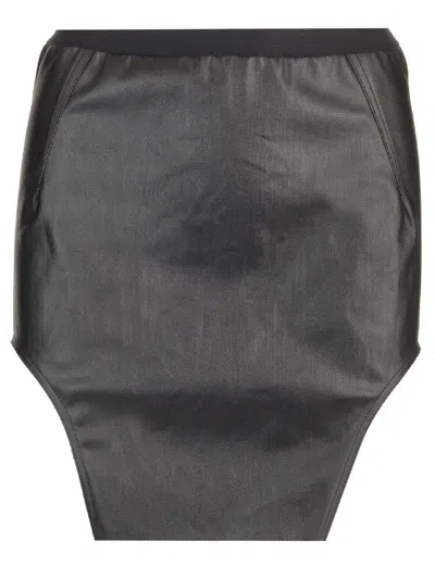 Rick Owens Diana Miniskirt Skirts Black