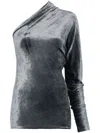 Rick Owens Diana Top In Grey