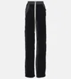 Rick Owens Dietrich Crêpe Sweatpants In Black