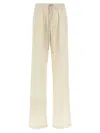 Rick Owens Dietrich Drawnstring Pants Beige