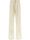 Rick Owens Elastic Waist Casual Pants In Neutrals