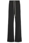 Rick Owens Dietrich Drawstring Pants In Black
