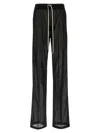 Rick Owens Drawstring Geth Belas Pants In Black