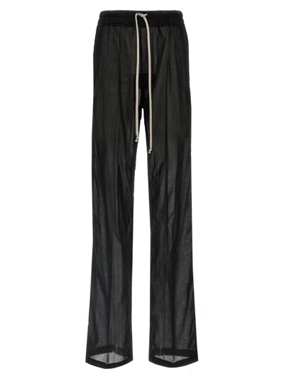 Rick Owens Dietrich Drawstring Pants Black