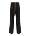 Rick Owens Dietrich Drawstring Trousers Featuring Back Pocket In Black