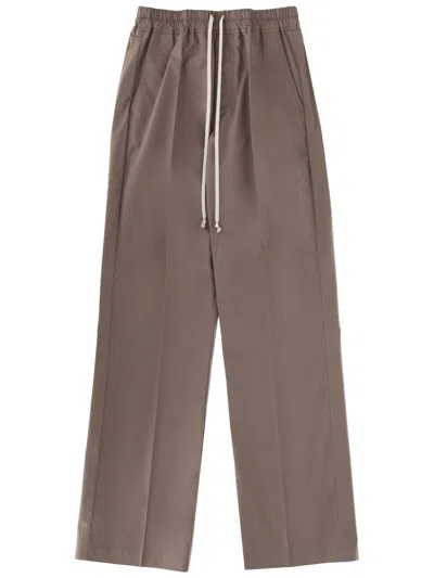 Rick Owens Dietrich Drawstring Pants For Men In Brown