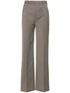 Rick Owens Dietrich Straight-leg Trousers In Grey