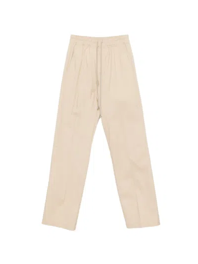 Rick Owens Drawstring Waist Pants With Multiple Pockets Size 48 In Neutral