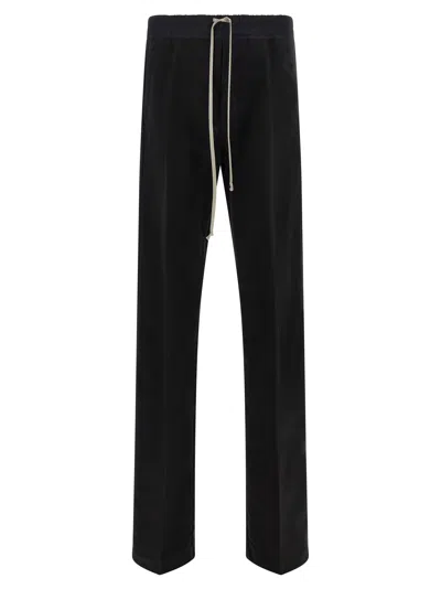 Rick Owens Dietrich Trousers In Black