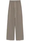 Rick Owens Dietrich Trousers In Grey