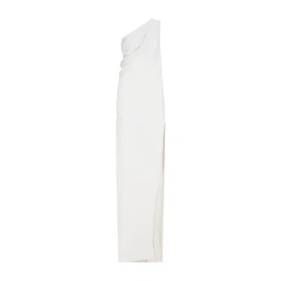 Rick Owens Dinge White Acetate Athena Arrowhead Dress