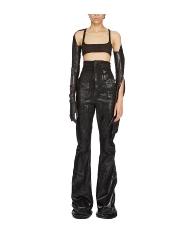 Rick Owens Dirt Bolan Bootcut Pants In Black