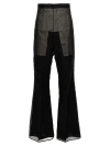 Rick Owens Lido Bolan Bootcut Trousers In Black