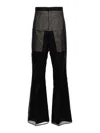 Rick Owens Dirt Bolan High-waist Trousers In Black