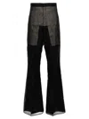 Rick Owens Dirt Bolan High-waist Trousers In Black