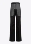 Rick Owens Dirt Bolan High-waist Trousers In Black