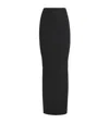 Rick Owens Alpaca-blend Pillar Skirt In Black