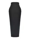 Rick Owens Dirt Pillar Skirts Black In Black