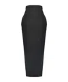 Rick Owens Dirt Pillar Skirts Black In Black
